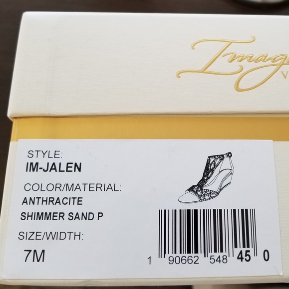 Imagine by Vince Camuto Jalen Wedge Shoes sz 7 - Picture 2 of 6